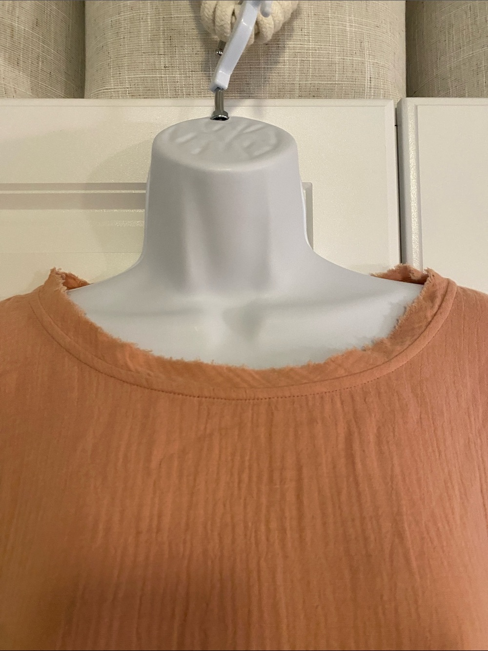 ODDY Peach Tiered Gauze Tunic - Picture 4 of 11